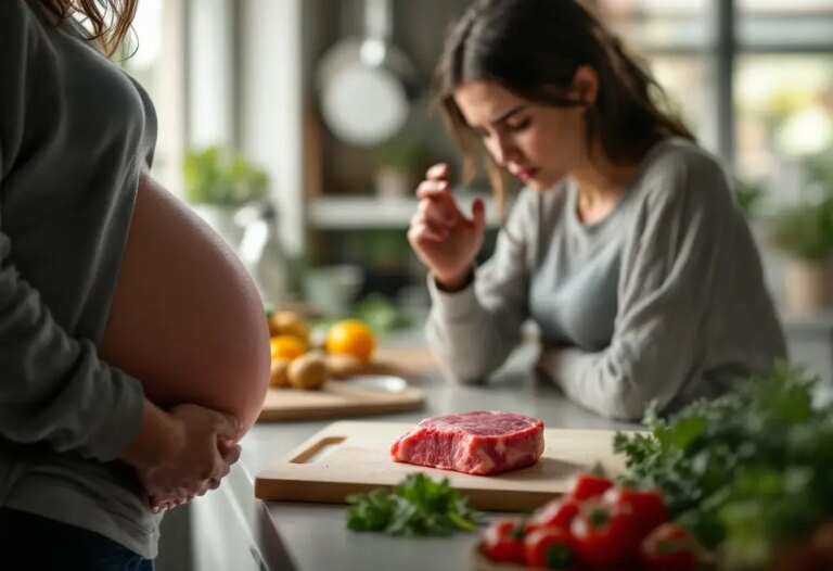 J'ai mangé de la viande rosée enceinte : que faire ?