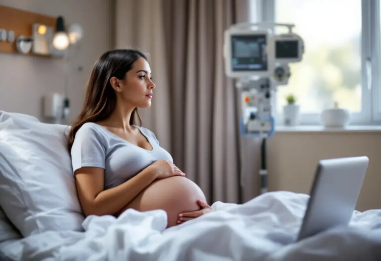 J'ai perdu les eaux mais pas de contractions : que faire ?